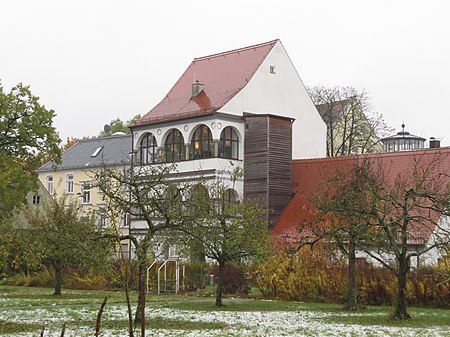 Augsburg Ehemaliger Garten der Karmeliter Wieselhaus