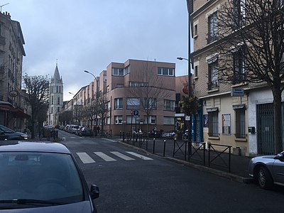 L'avenue en 2018