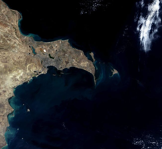 File:Baku, Azerbaijan, satellite image, LandSat-8, 06-OCT-2015.jpg