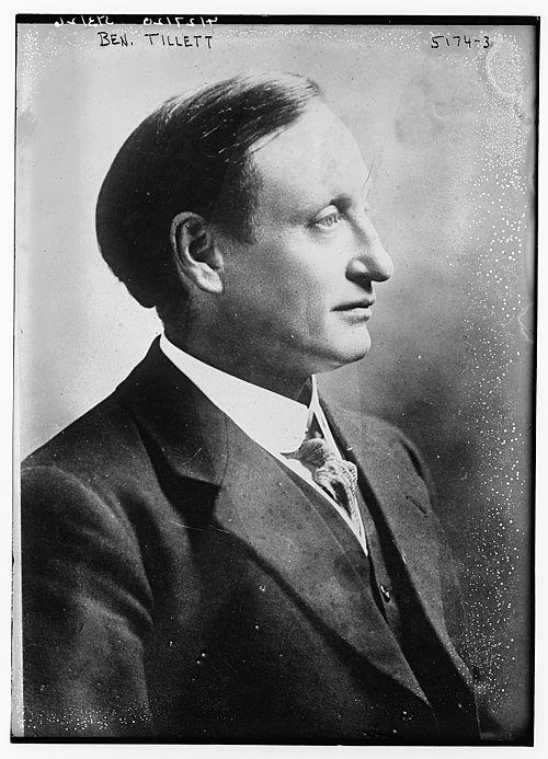 Ben Tillett in 1920
