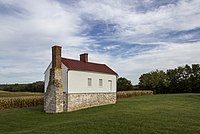The small farmhouse at the Best Farm, Monocacy National Battlefield