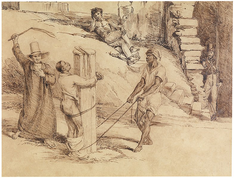 File:Black punishment at Rio Janeiro, da Coleção Brasiliana Iconográfica.jpg