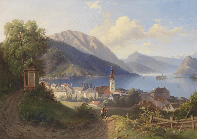 File:Blick auf Gmunden c1870.jpg