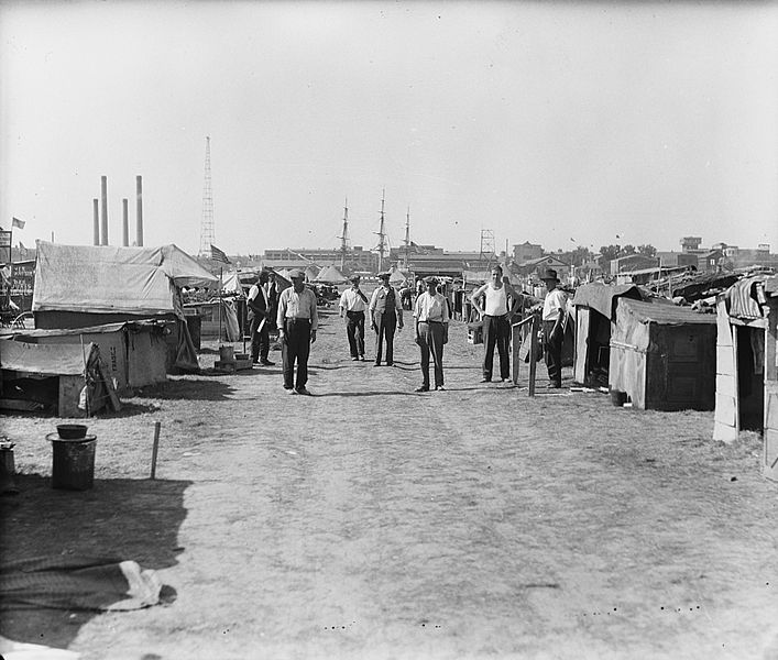 File:Bonus Army camp, Anacostia, Washington, D.C..jpg