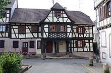 Maison de receveur, dite Kaufhaus et Waaghaus (1636), 26 place du Marché-aux-Grains