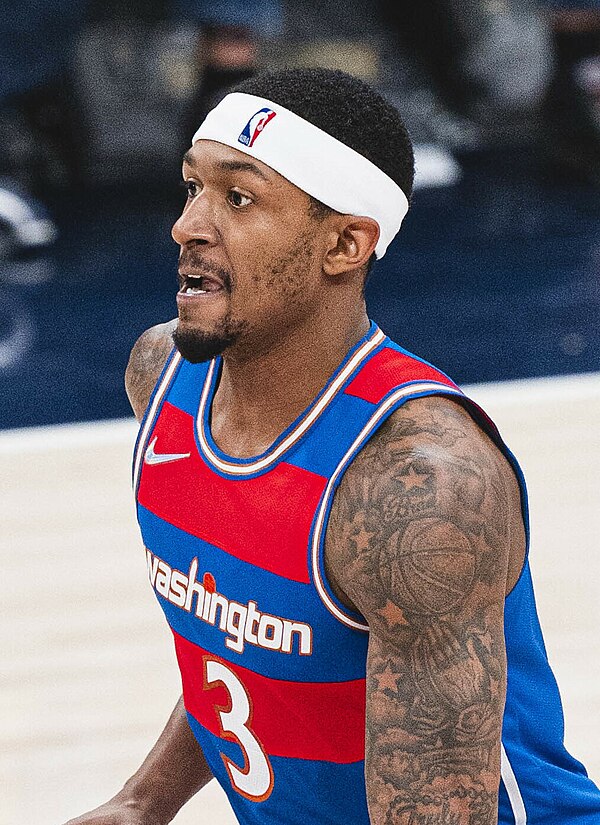 Beal with the Washington Wizards in 2022