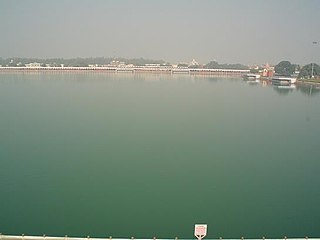 Brahma Sarovar Lake in India