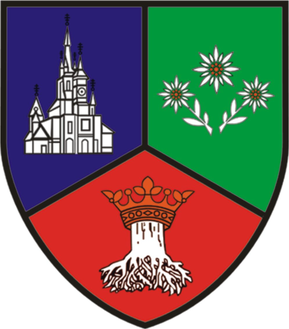 Stema județului Brașov, după 1990 până în aprilie 2019