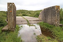 Concrete replica Landing craft built in 1943 for practice before D-Day Braunton-Burrows-concrete-landing-craft-June-2021-1.jpg