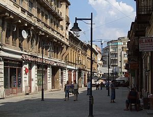 English: Old city in Bucharest