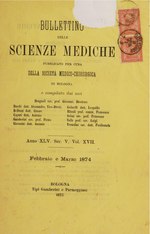 Thumbnail for File:Bullettino delle scienze mediche. Volume 17, Issue 2 (Series 5), February - March 1874. (IA s2999id1396877).pdf