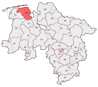 <span class="mw-page-title-main">Friesland – Wilhelmshaven – Wittmund</span> Federal electoral district of Germany