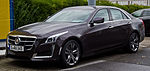 Cadillac CTS 2.0 Turbo Luxury (III) – Frontansicht, 5. septembrie 2015, Düsseldorf.jpg