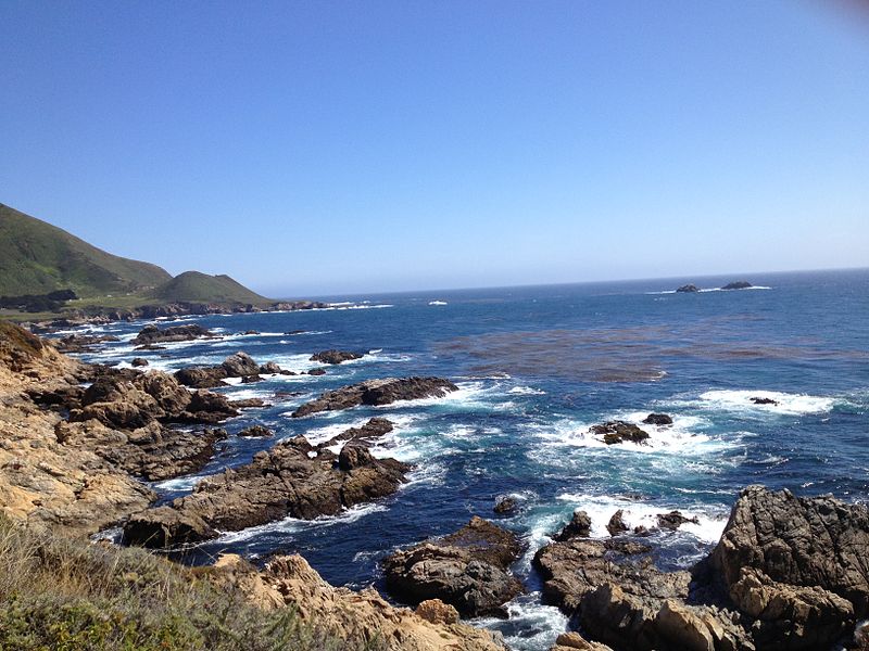 File:California Coast off of Highway 1.JPG