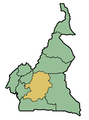 02. Location of the Centre Province in Cameroon