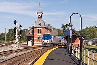 <span class="mw-page-title-main">Point of Rocks station</span> Rail station in Point of Rocks, Maryland, United States