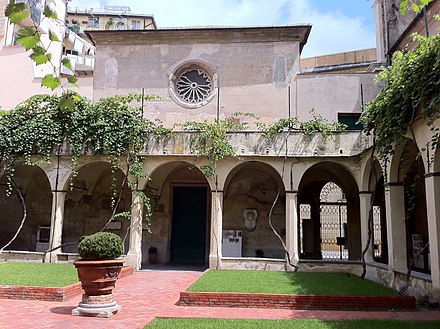 The Sistine Chapel, in the cathedral cloisters, retains its original Gothic appearance.