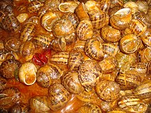 Caracoles (gastronomía) - Wikipedia, la enciclopedia libre