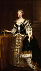 Каролина като британска кралица, 1727
