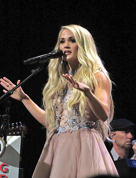File:Carrie Underwood, Grand Ole Opry House, Nashville, TN, June 2018.jpg