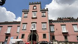 Castello baronale in Sant'Antimo.JPG