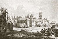 Raudonės pilis XIX a. antroje pusėje, Napoleonas Orda