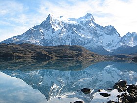 Pohled z Cerro Paine Grande.