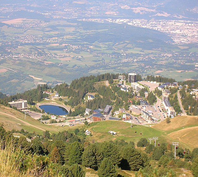 A general view of Chamrousse