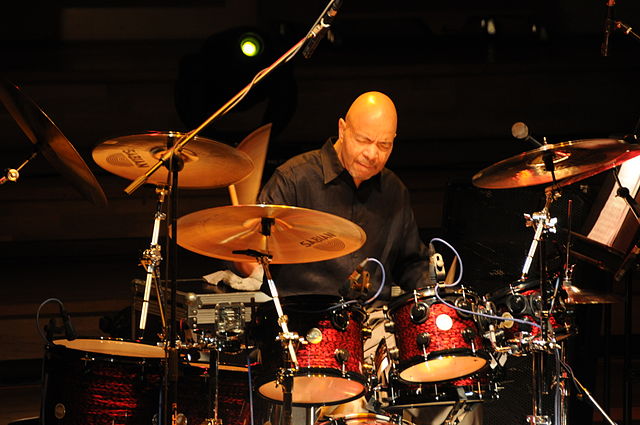 Thompson drumming in 2008