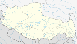 티베트에서의 마나사로와르 호의 위치