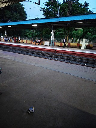 <span class="mw-page-title-main">Chuchura railway station</span> Railway station in West Bengal, India
