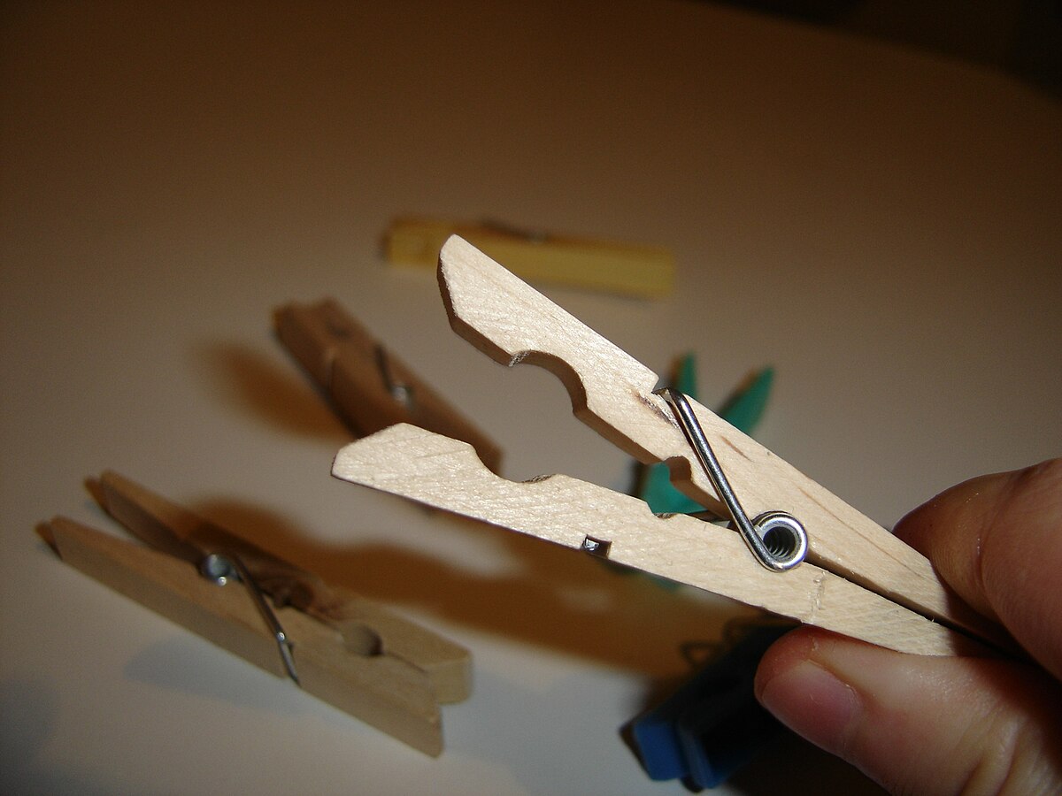 clothespin - Wikizionario