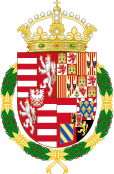Coat of Arms of Mary of Austria as Queen of Hungary.svg