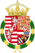 Coat of Arms of Mary of Austria as Queen of Hungary.svg