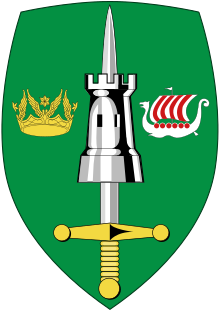 Coat of arms of Allied Joint Force Command Brunssum.svg