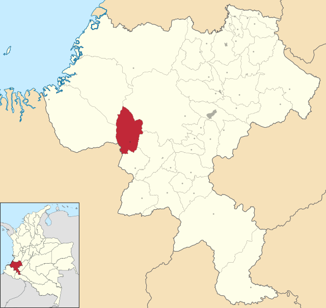 Argelia ubicada en Cauca (Colombia)
