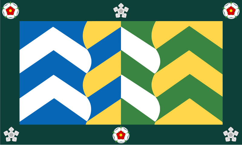 Fișier:County Flag of Cumbria.svg