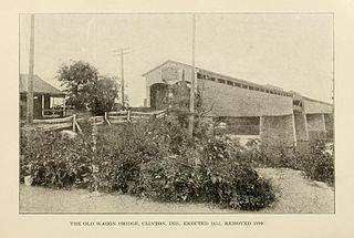 <span class="mw-page-title-main">Clinton Covered Bridge</span> Bridge in Indiana, United States