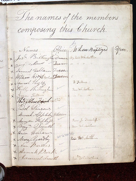 File:Cradley Heath Baptist Church 1833 Church Book Page 12.jpg