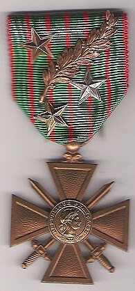 croix de guerre 1939-1945