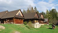 Chałupy z Nowego Hrozenkova English: Farmhouse from Nove Hrozenkovo