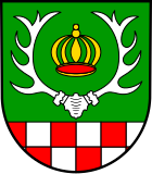 Coat of arms of the local community Leisel