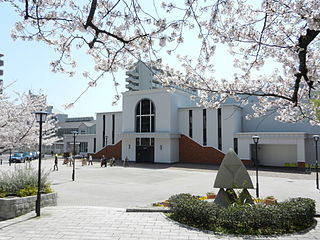 Nada Station railway station in Kobe, Hyogo Prefecture, Japan