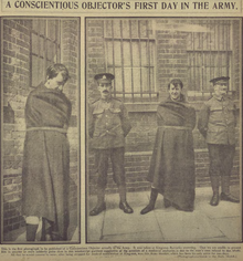 Two photographs of Chappelow on the cover of the Daily Sketch, 14 April 1916. Daily Sketch, April 14, 1916 cover, with Eric Chappelow.png