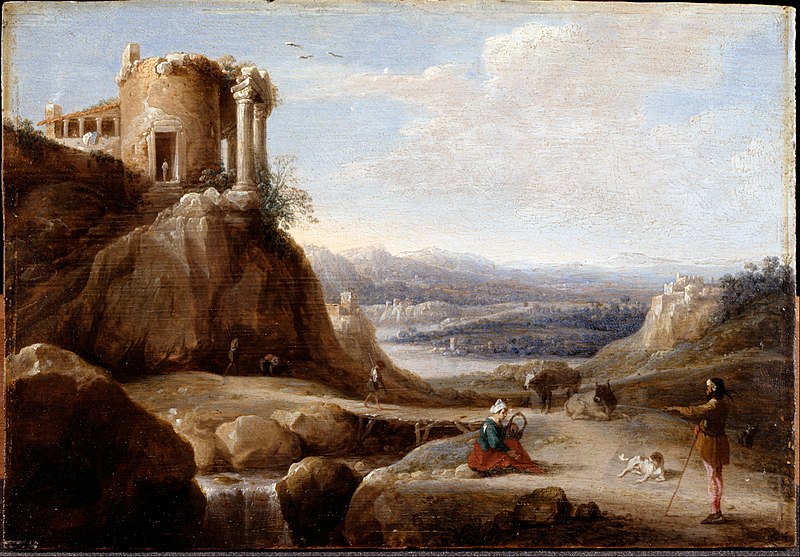 File:De Hooch, Carel Cornelisz - A Ruined Temple - Google Art Project.jpg