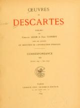 Descartes - Œuvres, éd. Adam et Tannery, III.djvu