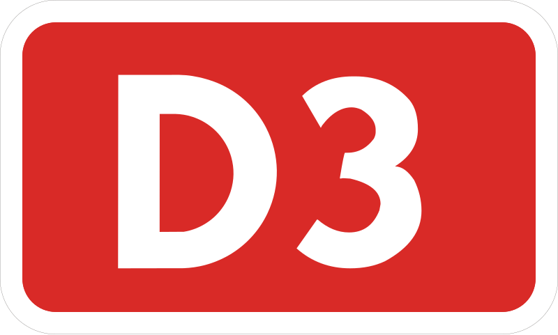 File:Diaľnica D3.svg