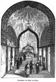 Die Gartenlaube (1856) b 502.jpg Thronzimmer des Schach von Persien