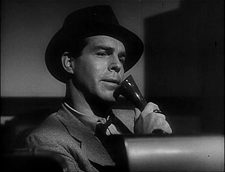 Fred MacMurray incarne Walter Neff dans Assurance sur la mort de Billy Wilder (1944)