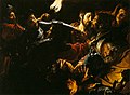 Худ. Жерар Дюфе, «Взяття Христа під варту», 1620 рік. Бостонський музей образотворчого мистецтва